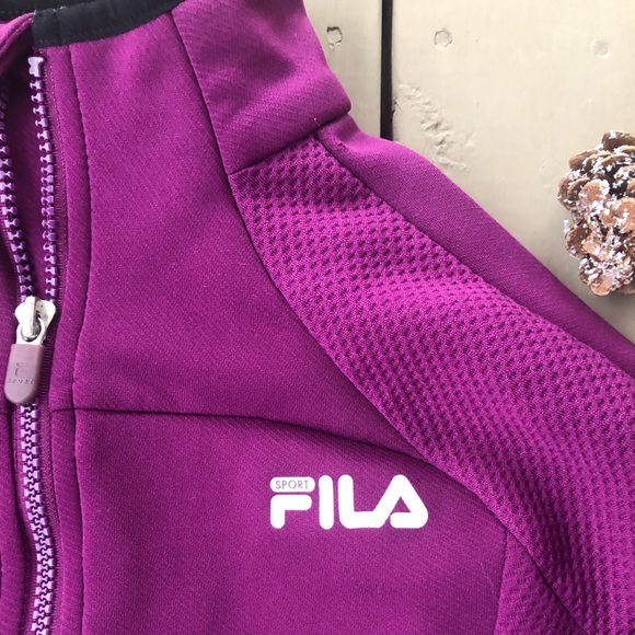 FILA zip up sweater - Picture 2 of 4